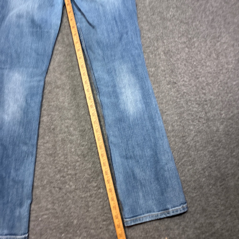 Wrangler Shiloh Riding Jeans Bootcut Womens 7x32 Blue Flex Waistband Embroidered - Picture 8 of 14
